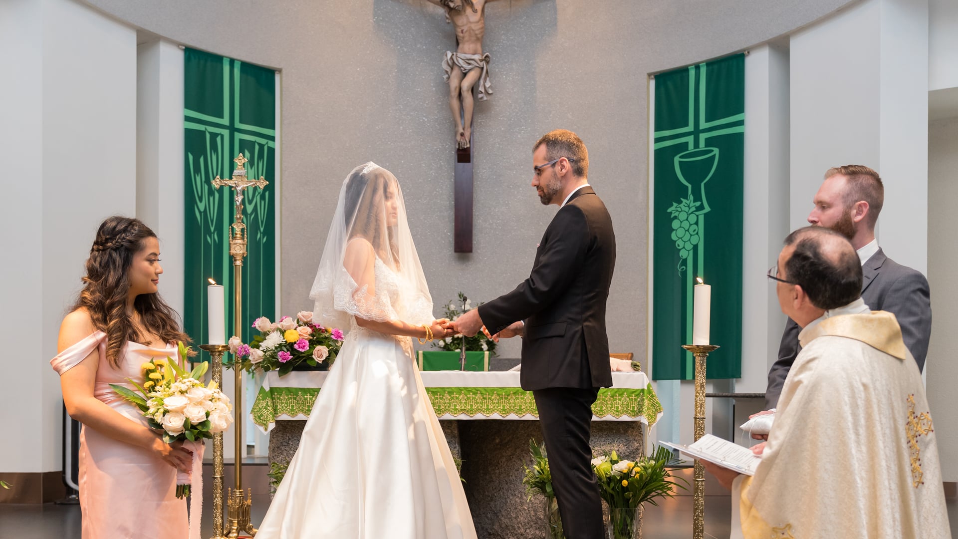 Holy Matrimony of Angeline Fernandes and Kaye Nantais | Wedding Highlights